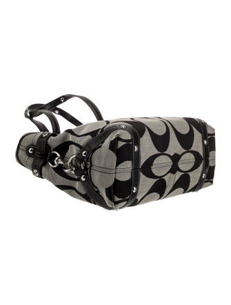 Coach Canvas Shoulder Bag