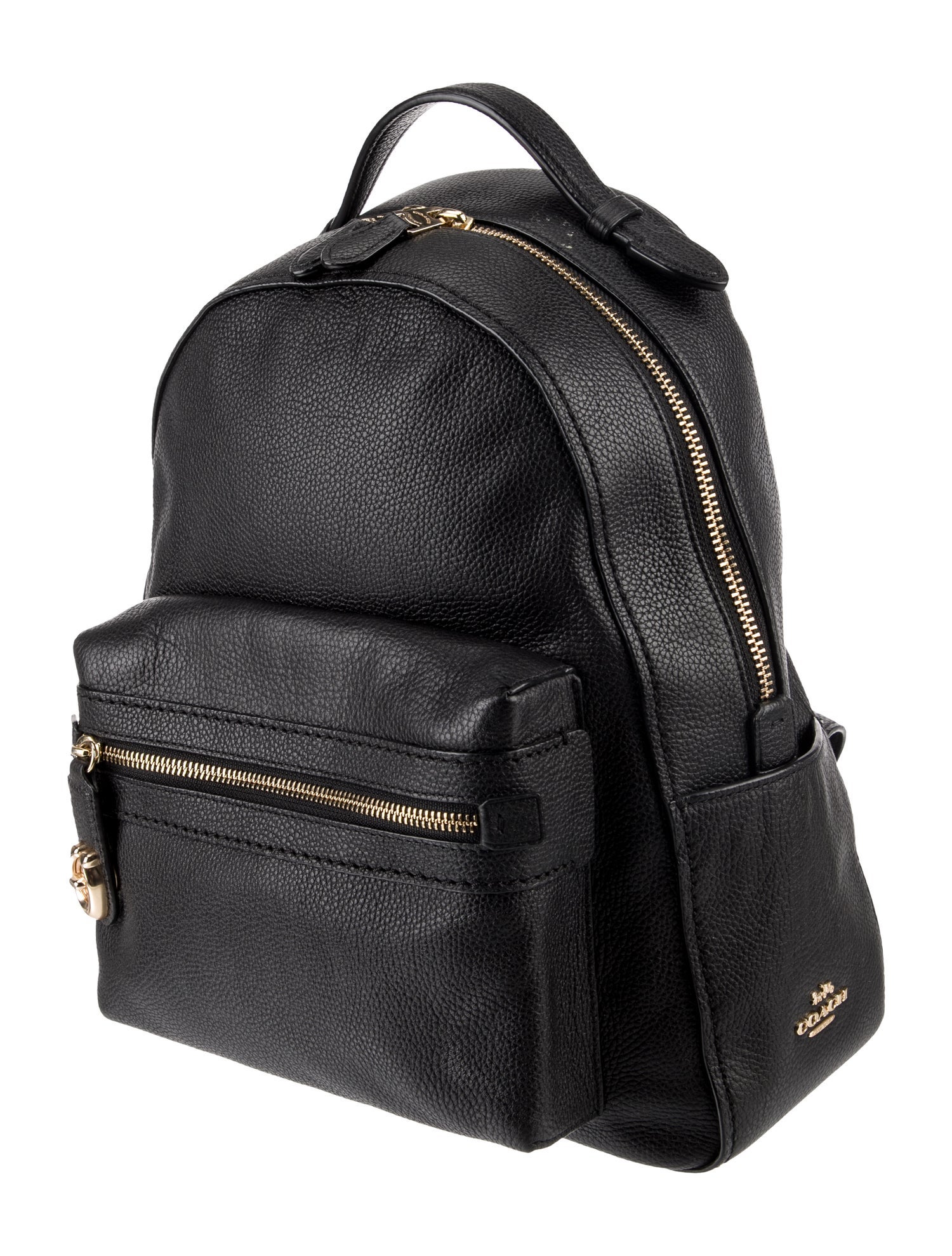 Coach Leather Backpack