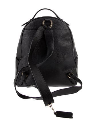 Coach Leather Backpack