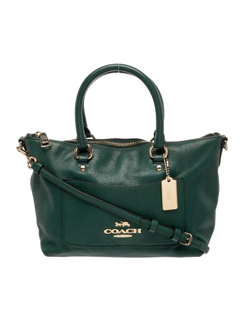 Coach Leather Top Handle Bag
