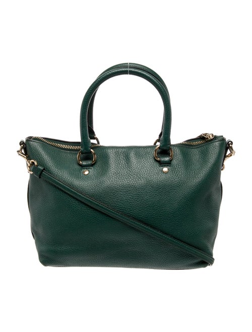 Coach Leather Top Handle Bag