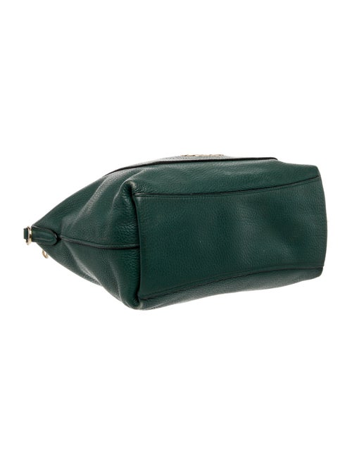 Coach Leather Top Handle Bag