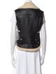 Coach Calf Leather Faux Fur Jacket