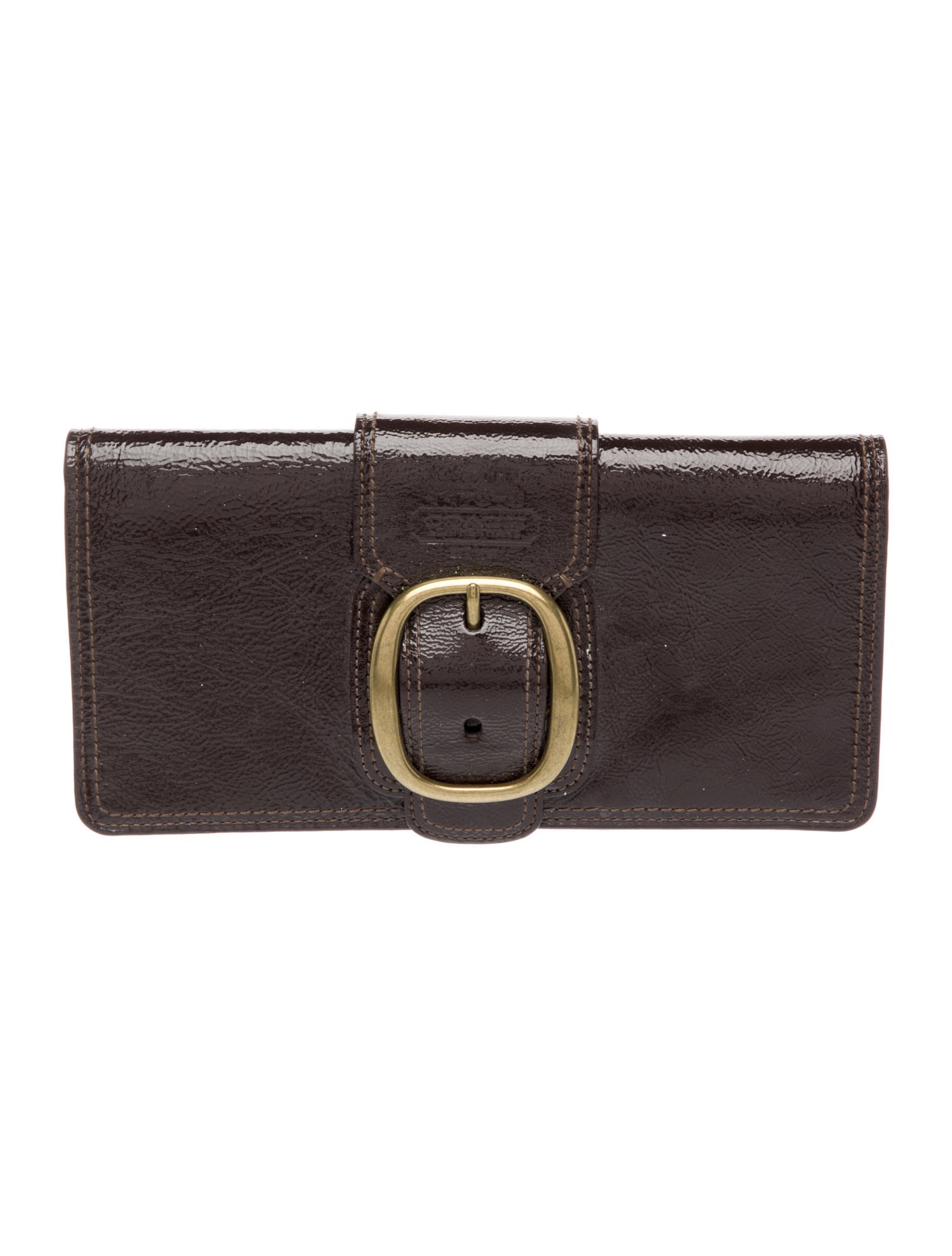 Coach Patent Leather Clutch