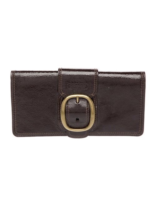 Coach Patent Leather Clutch