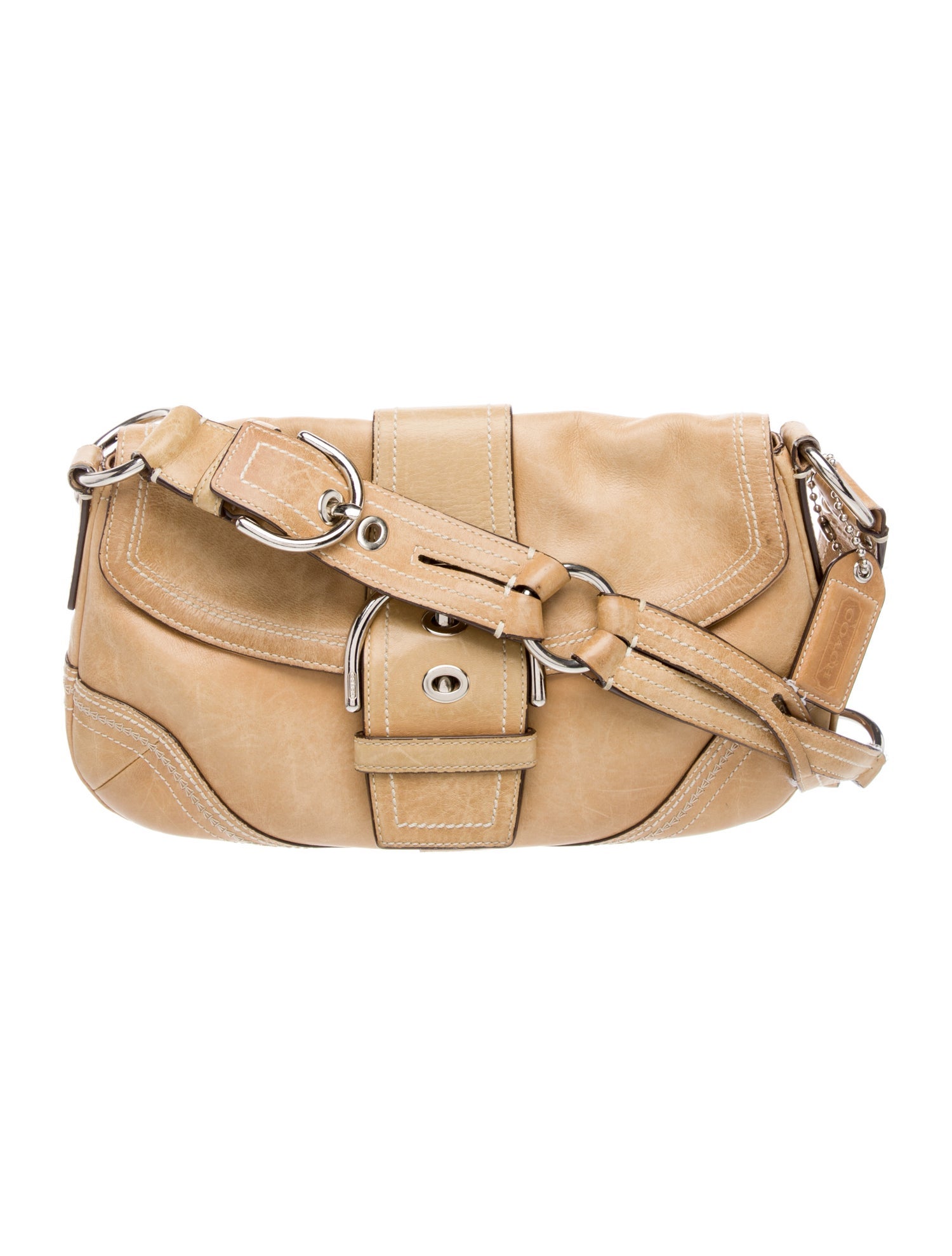 Coach Leather Shoulder Bag