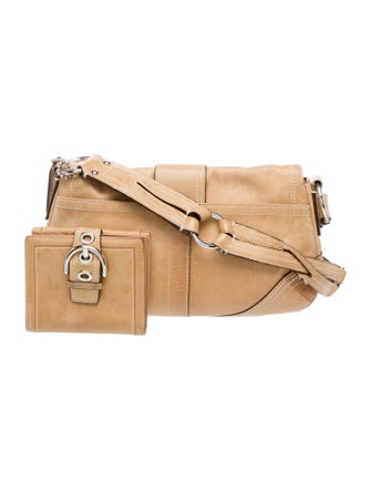 Coach Leather Shoulder Bag