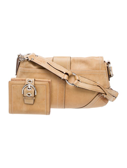 Coach Leather Shoulder Bag