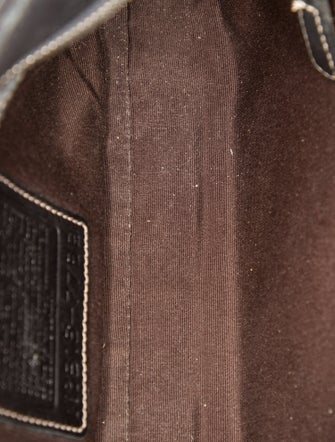 Coach Leather Shoulder Bag