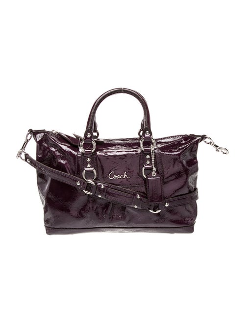 Coach Patent Leather Top Handle Bag
