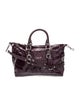 Coach Patent Leather Top Handle Bag