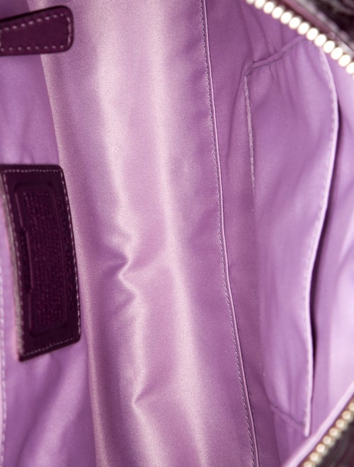 Coach Patent Leather Top Handle Bag