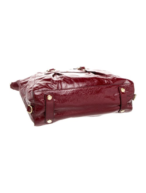 Coach Patent Leather Top Handle Bag