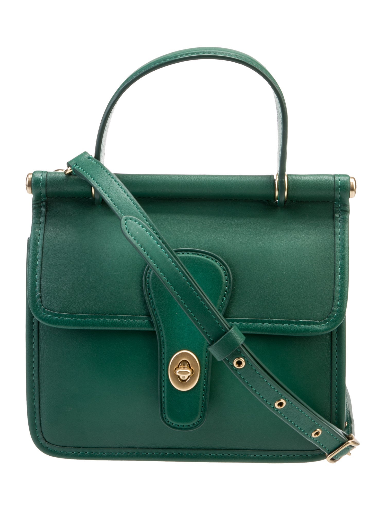 Coach Leather Shoulder Bag