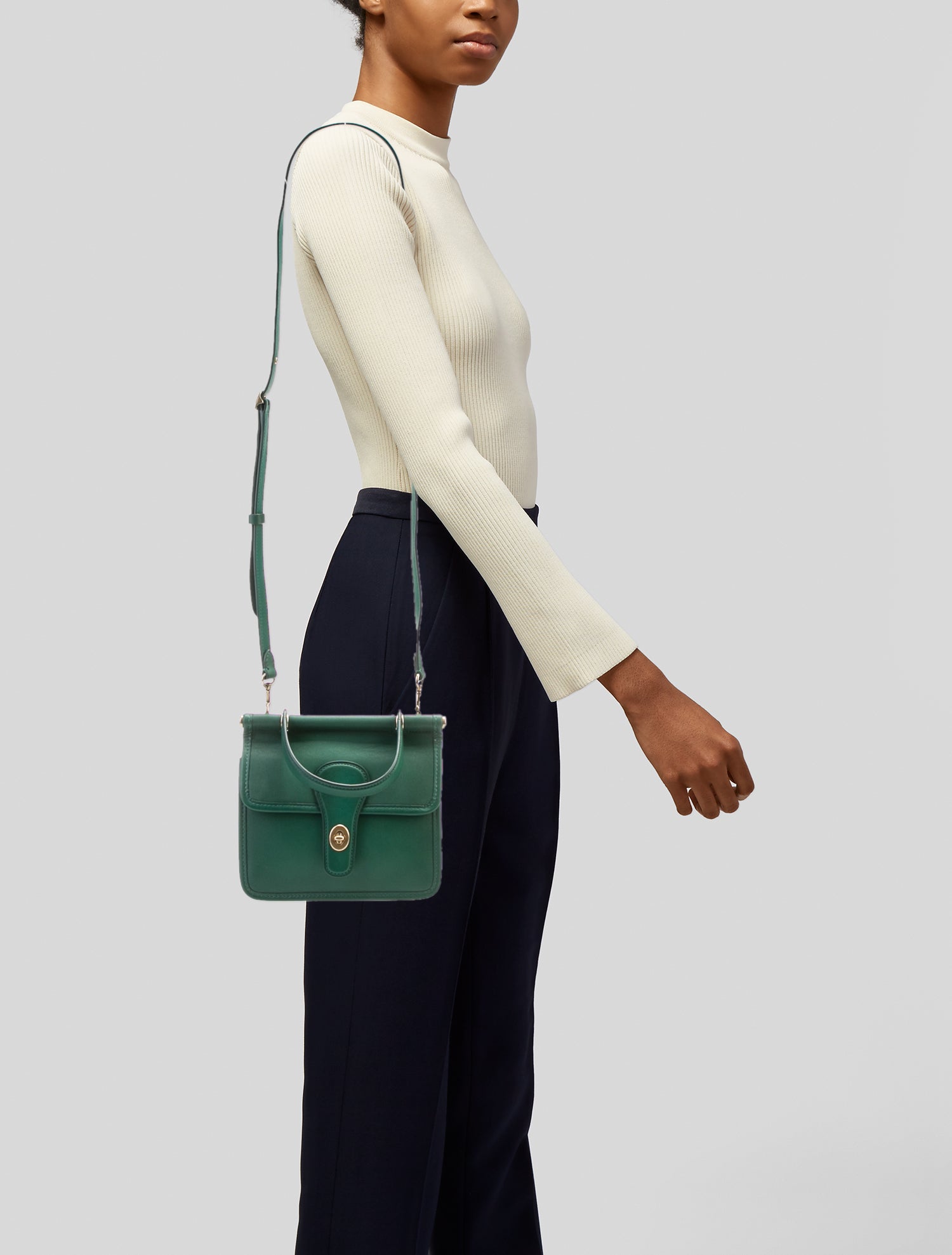 Coach Leather Shoulder Bag