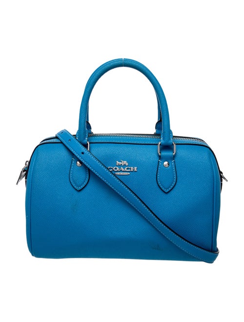 Coach Leather Top Handle Bag