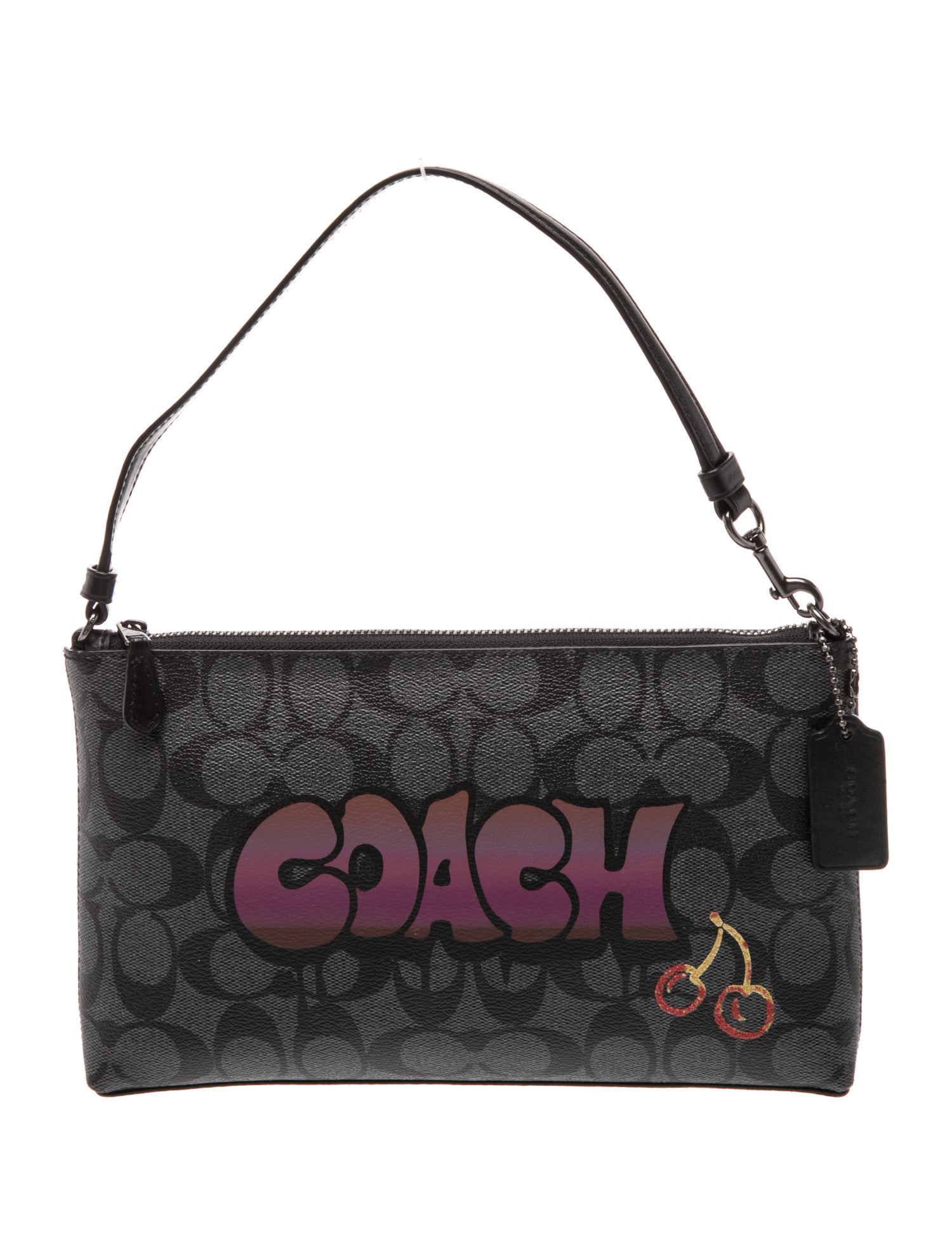 Coach Leather Top Handle Bag