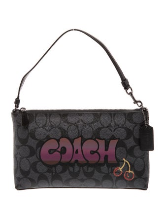 Coach Leather Top Handle Bag