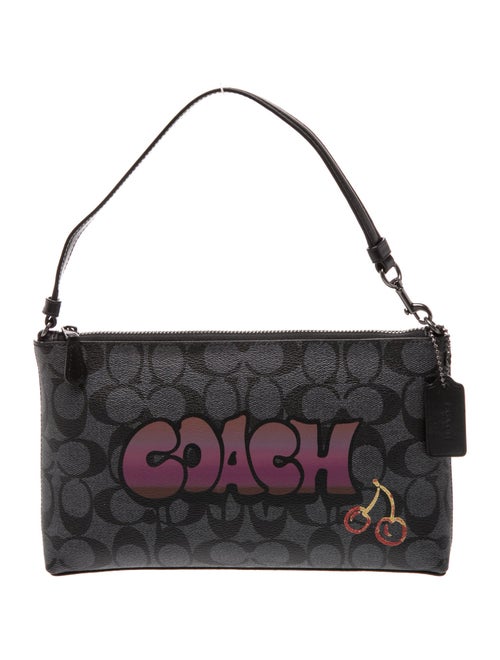 Coach Leather Top Handle Bag