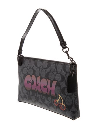 Coach Leather Top Handle Bag