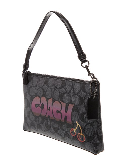 Coach Leather Top Handle Bag