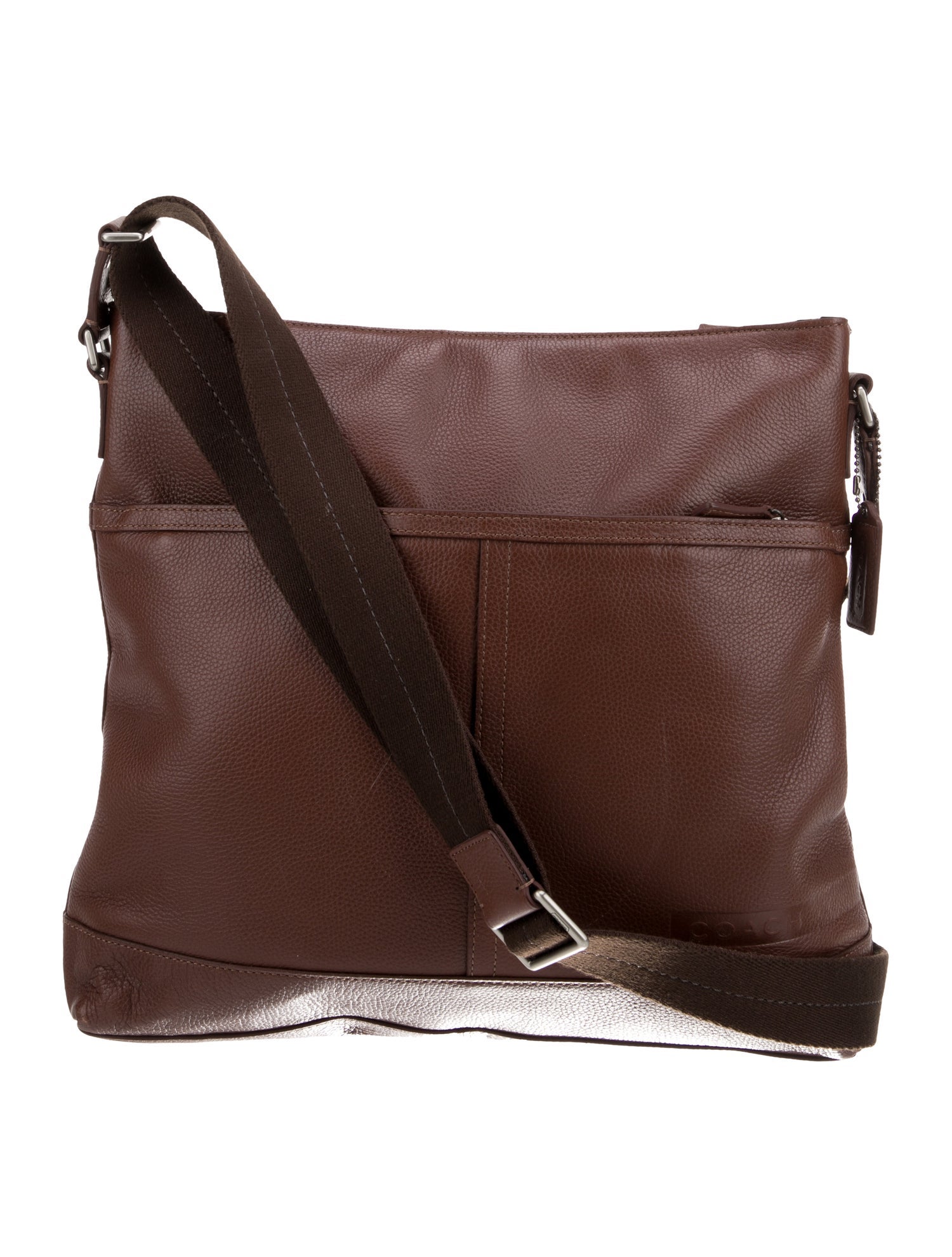 Coach Leather Messenger Bag