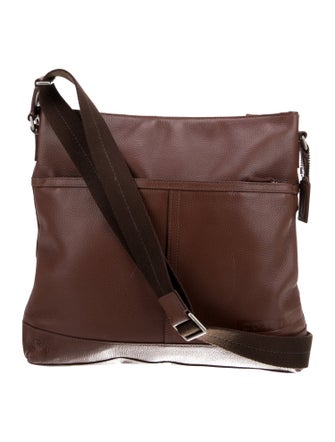 Coach Leather Messenger Bag