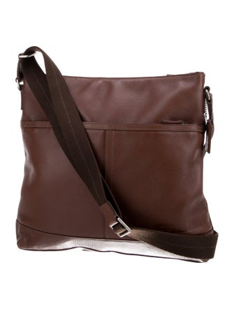 Coach Leather Messenger Bag