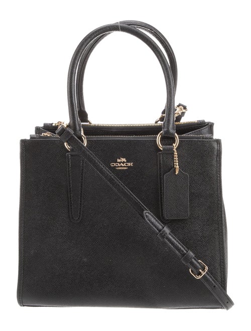 Coach Leather Top Handle Bag