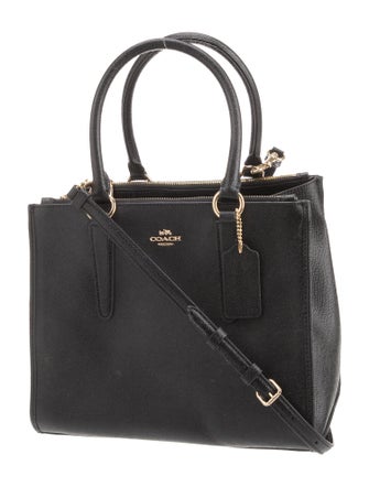 Coach Leather Top Handle Bag