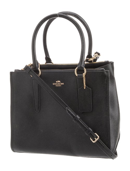 Coach Leather Top Handle Bag