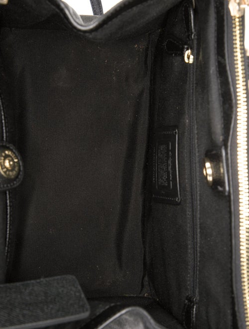 Coach Leather Top Handle Bag