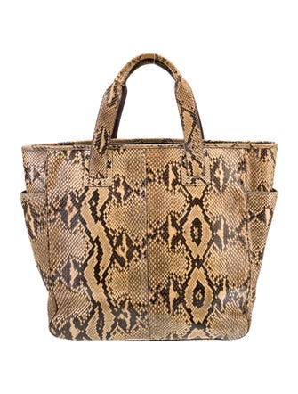 Coach Snakeskin Tote