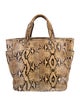 Coach Snakeskin Tote
