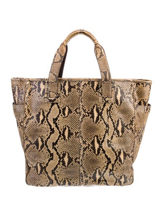 Coach Snakeskin Tote