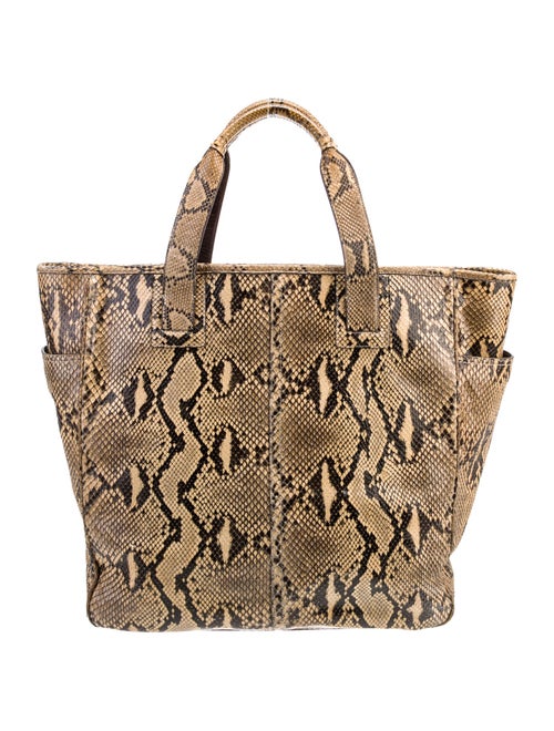Coach Snakeskin Tote