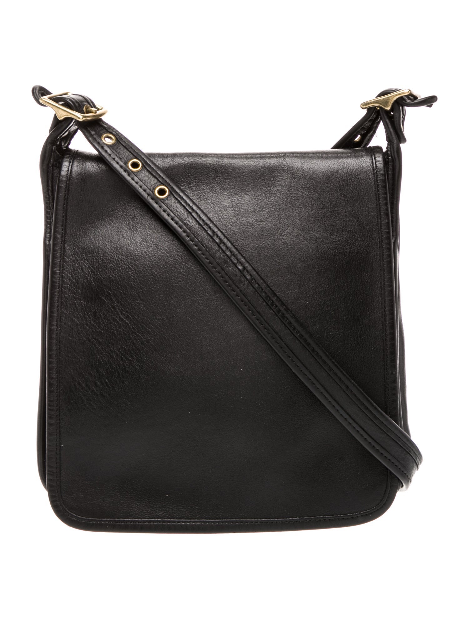 Coach Leather Messenger Bag