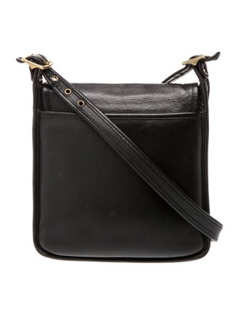 Coach Leather Messenger Bag