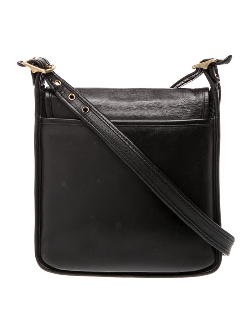 Coach Leather Messenger Bag