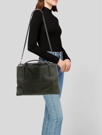 Coach Leather Messenger Bag