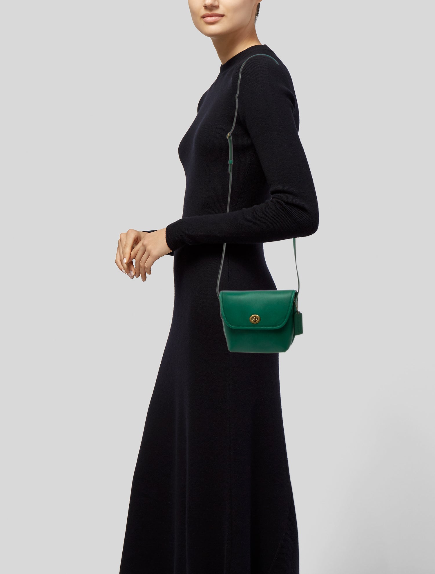 Coach Leather Crossbody Bag