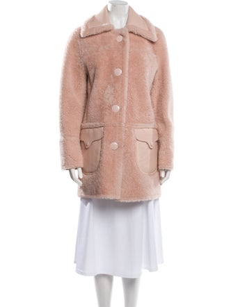 Coach Shearling Faux Fur Coat