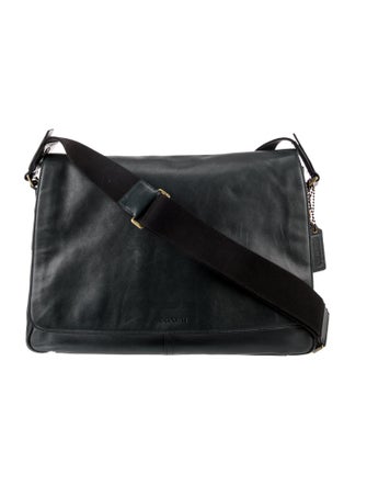 Coach Leather Messenger Bag