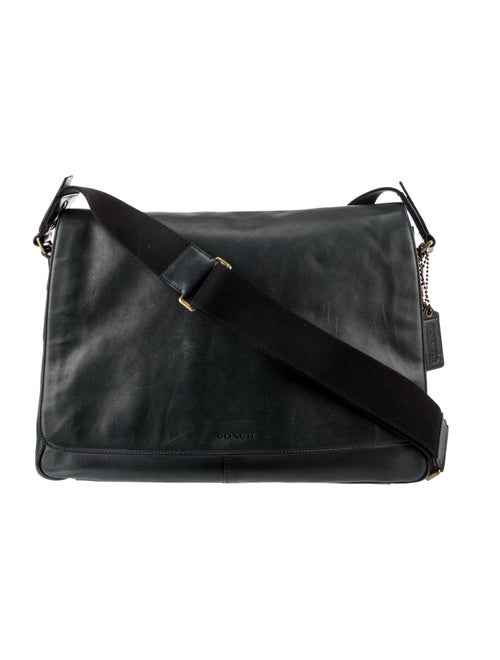Coach Leather Messenger Bag