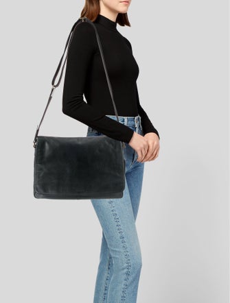 Coach Leather Messenger Bag