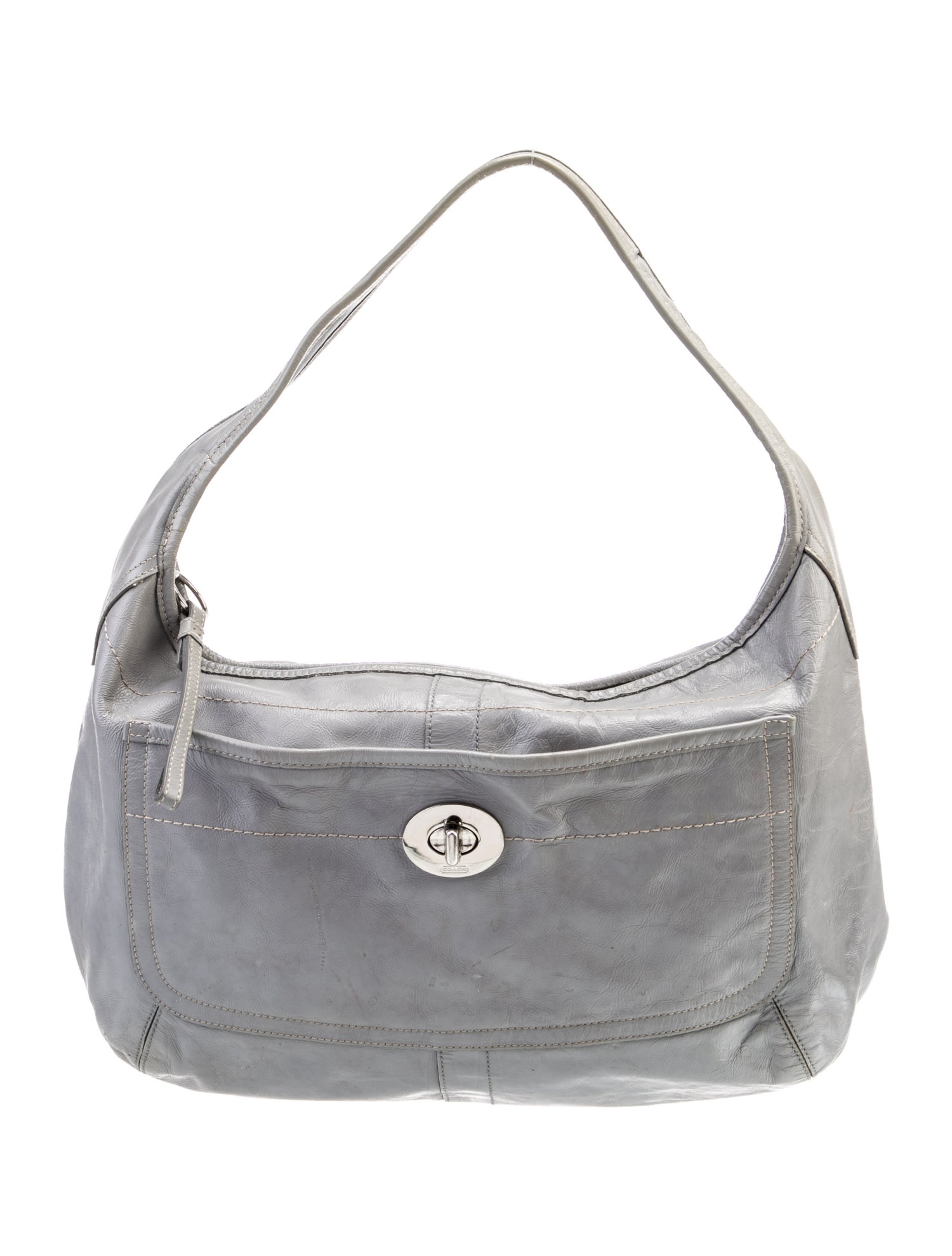 Coach Leather Hobo