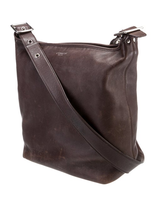 Coach Leather Messenger Bag