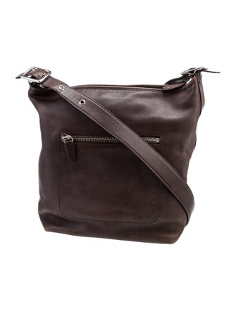 Coach Leather Messenger Bag