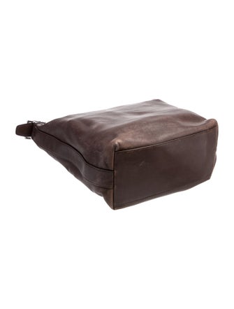 Coach Leather Messenger Bag