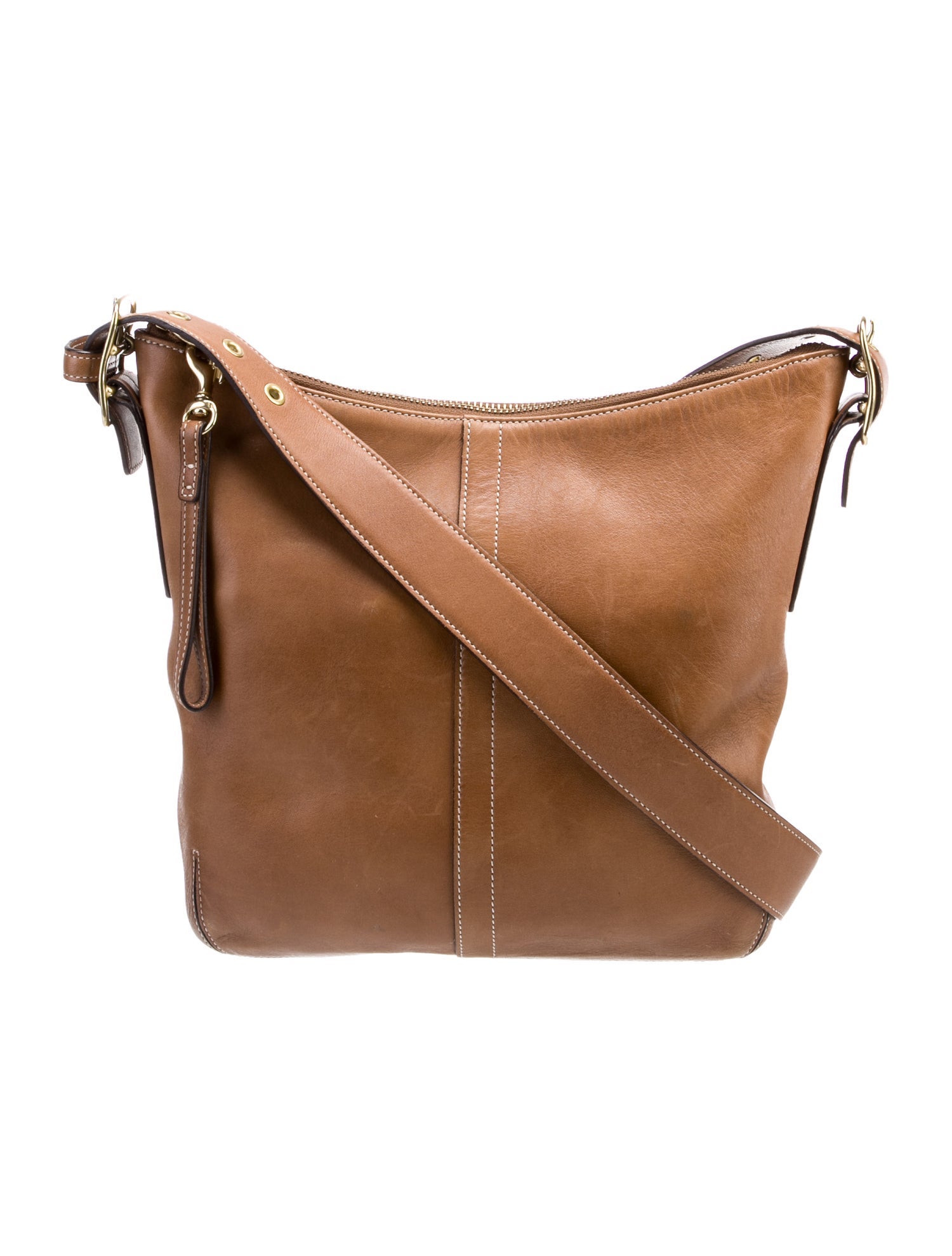 Coach Leather Messenger Bag